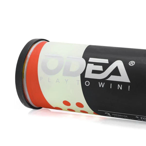 ODEA PREMIUM PADEL BALLS - TUBE OF 3 BALLS