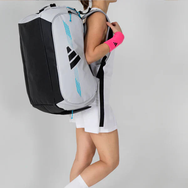 2025 ADIDAS PROTOUR OFF WHITE 3.4 PADEL RACKET BAG BY MARTITA ORTEGA